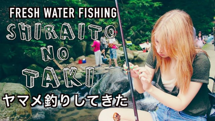 Fishing At A Waterfall in Itoshima – 糸島の白糸の滝でヤマメ釣り！