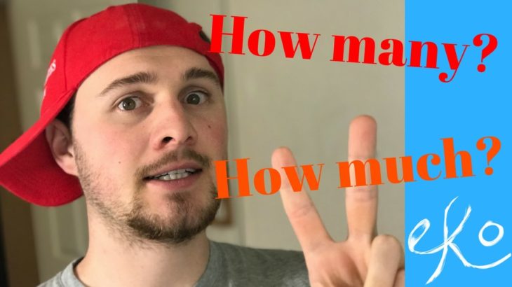 Learn English | HOW MANY and HOW MUCH