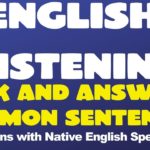 English Listening Ask and Answer 360 Common Sentences