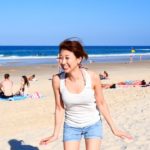 砂がキュッキュッする！このビーチやばい！(≧∇≦) // Sand that squeaks!!〔# 332〕