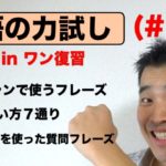 英語の力試し（#16）オールインワン復習編『海外旅行の際レストランで使う英語フレーズ、会話で使うbe７通り、Did youを使ったすぐに使える質問フレーズ』