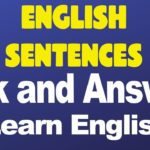 English Sentences Ask and Answer Easy Learn English