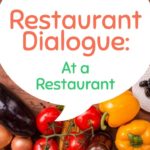 At a Restaurant – Restaurant Dialogue – Ordering at a Restaurant – English Speaking Practice
