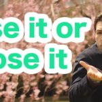 “use it or lose it?”というネイティブが使うことわざをご存知ですか？ #105