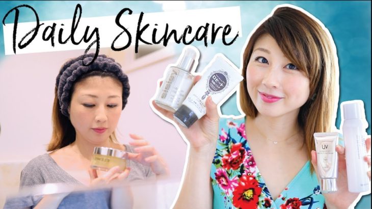 英語で毎日のスキンケア！My everyday skincare routine!〔#704〕