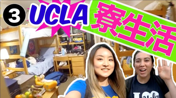 アメリカの超リアルな寮生活！@UCLA????〔#539〕#ちか友留学生活