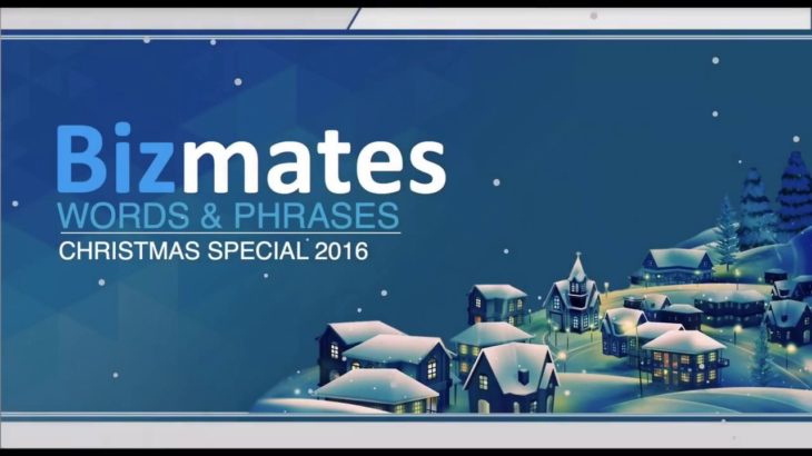 Bizmates無料英語学習 Words & Phrases “Christmas Special”