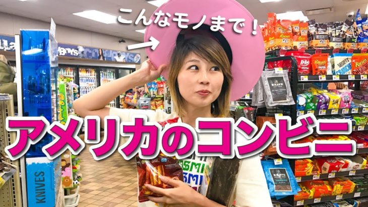 品揃えが面白すぎるアメリカのコンビニ☆ Fun at a Texan mini mart!〔#629〕【????????横断の旅 46】