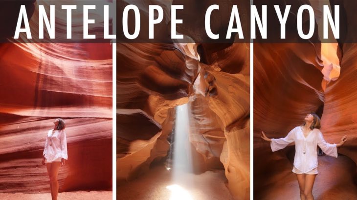 神秘のスポット「アンテロープ・キャニオン」の表と裏！Our trip to Antelope Canyon!〔#649〕【????????横断の旅 55】