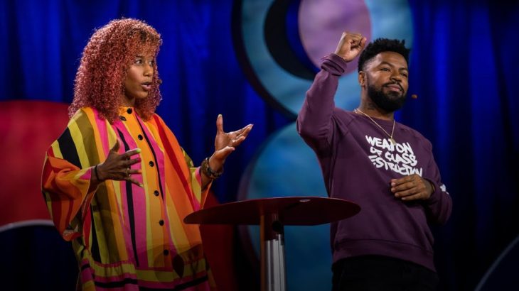 A love story about the power of art as organizing | Aja Monet and phillip agnew