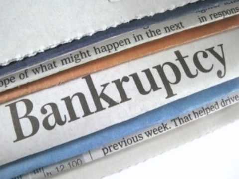 Financial English Lesson for ESL: Bankruptcy Vocabulary 1