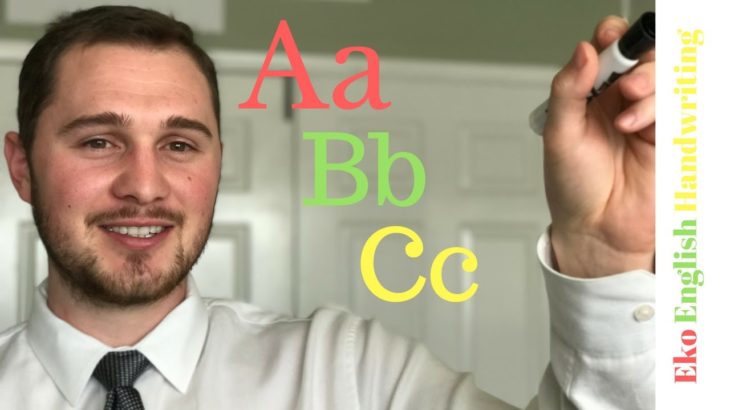 How to WRITE  English Alphabet Letters Aa Bb Cc !!!!!! Uppercase and Lowercase