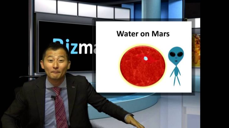 Bizmates Trendy News 33 “Water on Mars  “