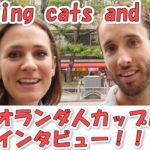 英語表現「Raining cats and dogs」ってどういう意味? オランダ夫婦を聞きましょ！4K