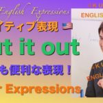 【ネイティブ表現】「Cut it out」ってどう言う意味なの？PNE43【4K Ultra HD】