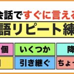 日常会話ですぐに言える熟語の英語リピート練習【ちょこっと英会話】(014)