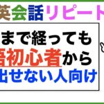 いつまで経っても英語初心者から抜け出せない人向け日常英会話リピート練習【１日３０分の英会話】０７３