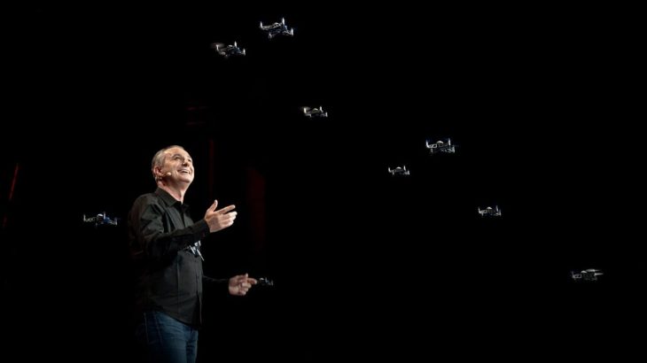 A swarm of mini drones makes … magic! | Marco Tempest