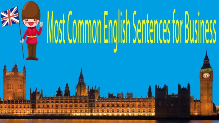 Most Common English Sentences for Business