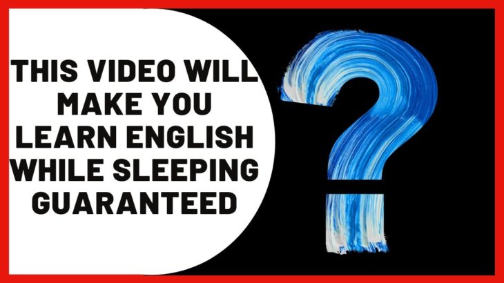 The Truth Behind Learning English While Sleeping