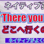【ネイティブ表現】「There you go」どこへ行ったの？PNE61